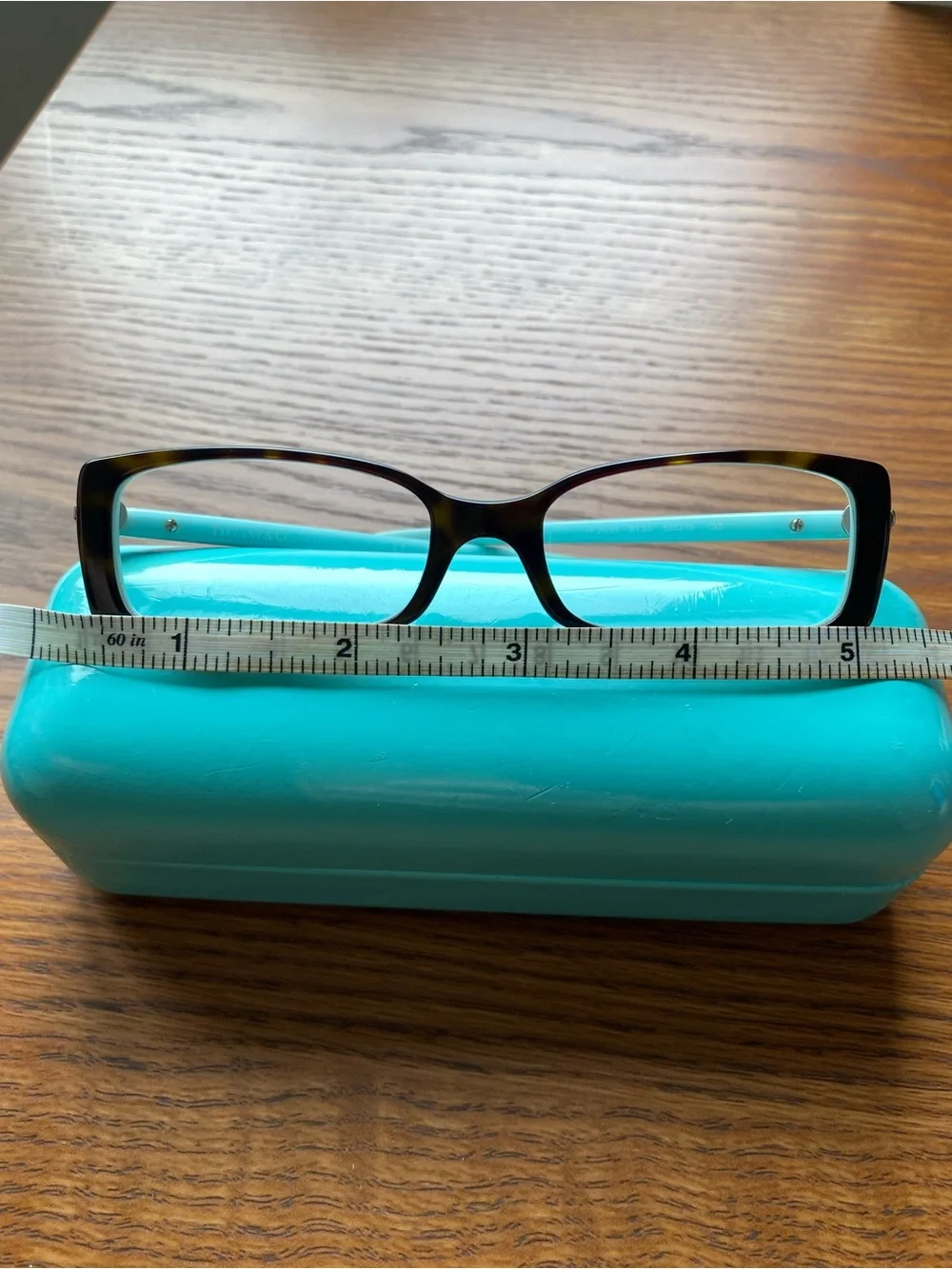 Tiffany & Co. Tortoiseshell Frames with Turquoise Case